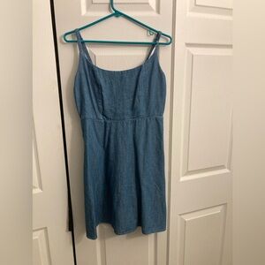 Old Navy Denim-like Sun Dress Small